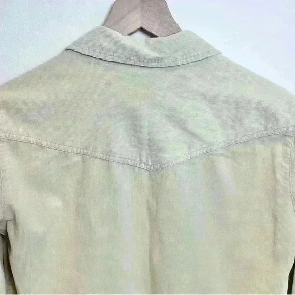 Free People Harley Embroidered Corduroy Shirt Size X-Small - Picture 8 of 16